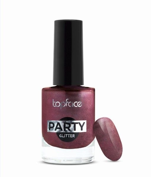 Topface Nail polish "Party Glitter Nail" tone 118, - PT106 (9ml)